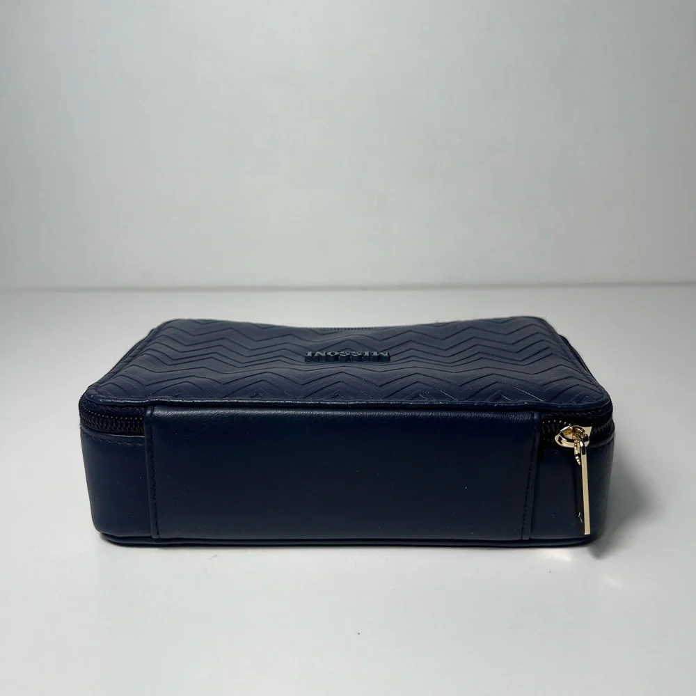 Missoni X Delta One First Class Amenity Travel Cosmetic Dopp Kit Bag Case